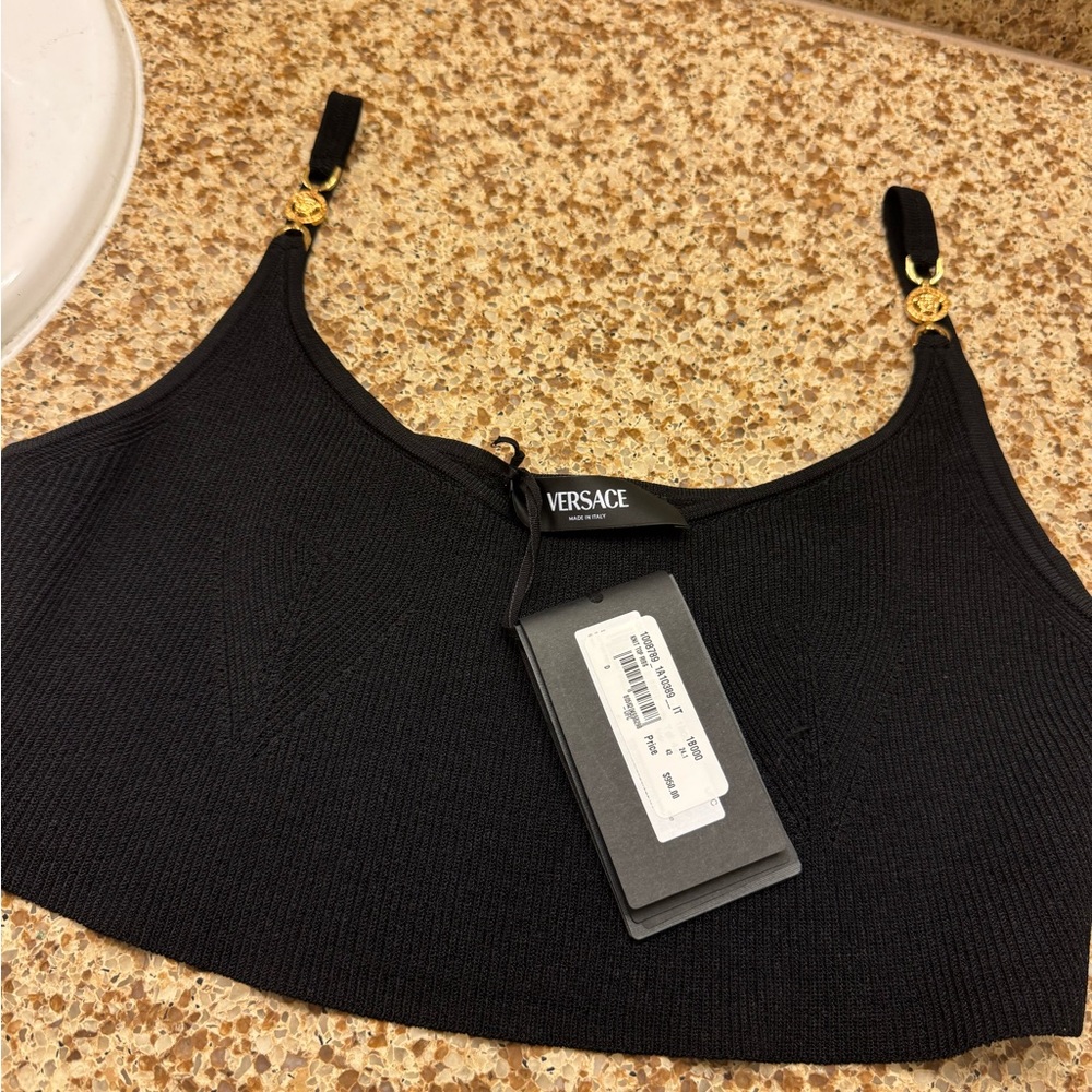 Versace Women's Black Top